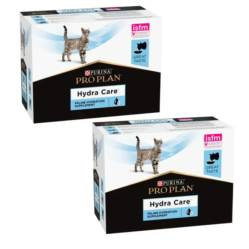 Purina Pro Plan Vet Feline Hydracare Cómida Húmeda Para Gatos, Pack 2 X 10 X 85 gr