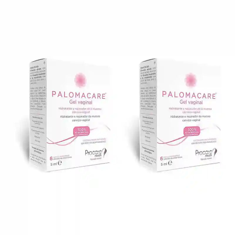 Palomacare Gel Vaginal 6 Cánulas Monodosis, 2X5 Ml