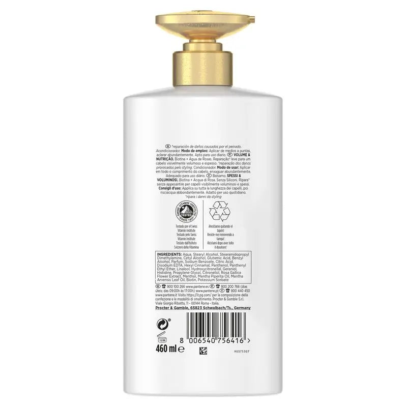 Pantene Acondicionador Miracles Cactus Antifrizz 460Ml