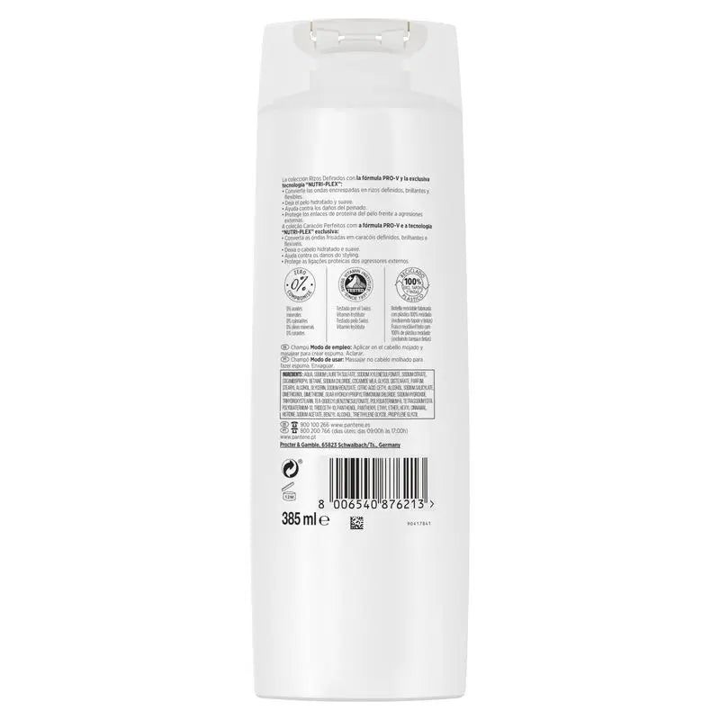Pantene Nutri Plex Champú Rizos 385Ml