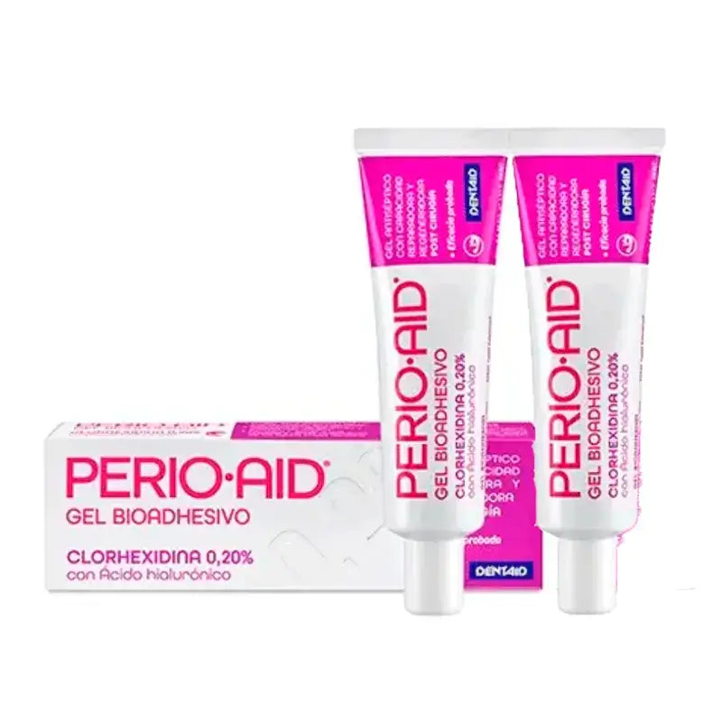 Perio Aid Duplo Gel Bioadhesivo, 2 x 30 Ml