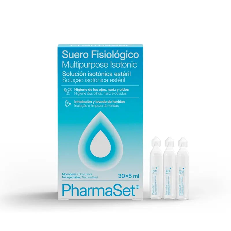 Pharmaset Suero Fisiológico, 30 Monodosis X 5 Ml