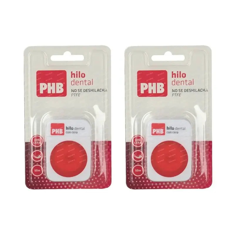 Phb Hilo Dental Con Cera, 2X50 M