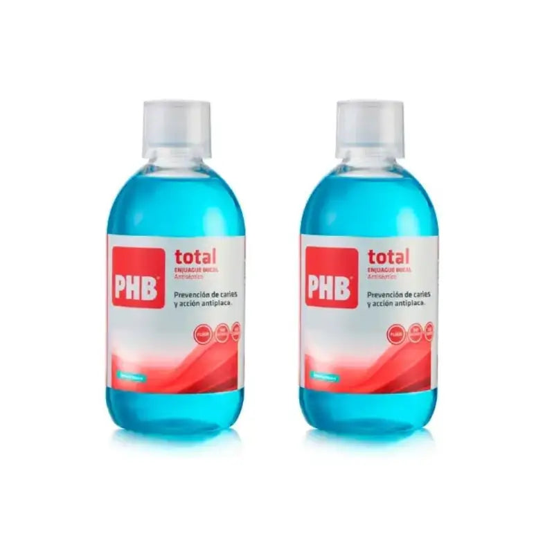 Phb Total Enjuague Bucal, 2X500 Ml