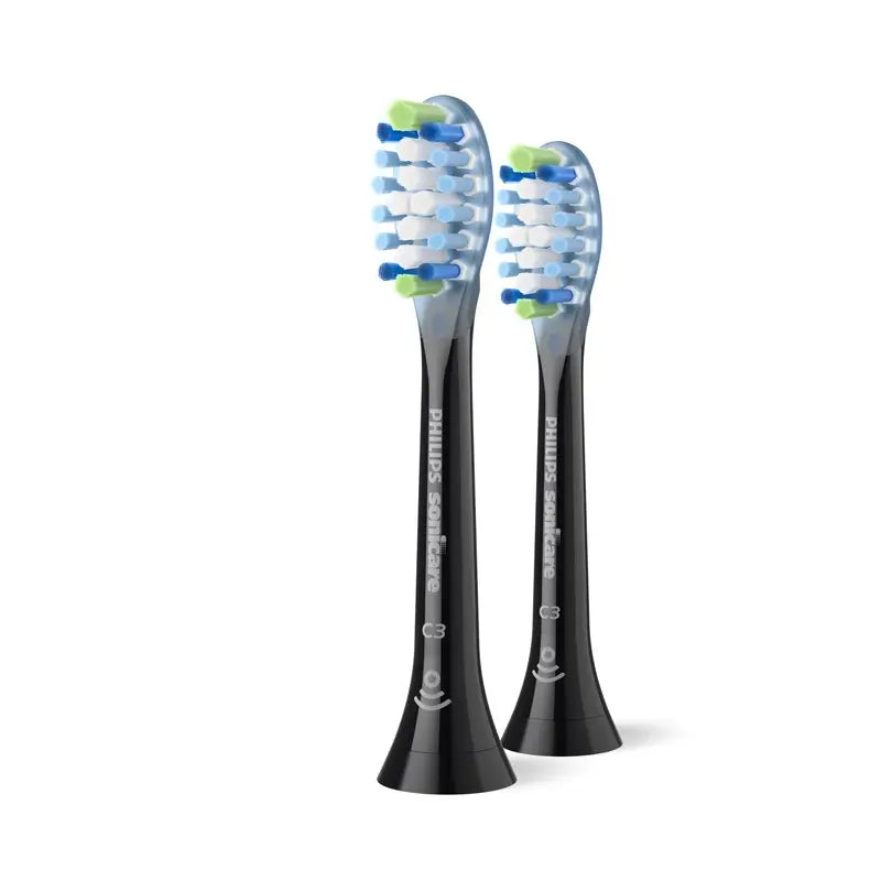 Philips Cabezales Sonicare Diamondclean Mini Negro, Pack 8 Ud, unidades 1