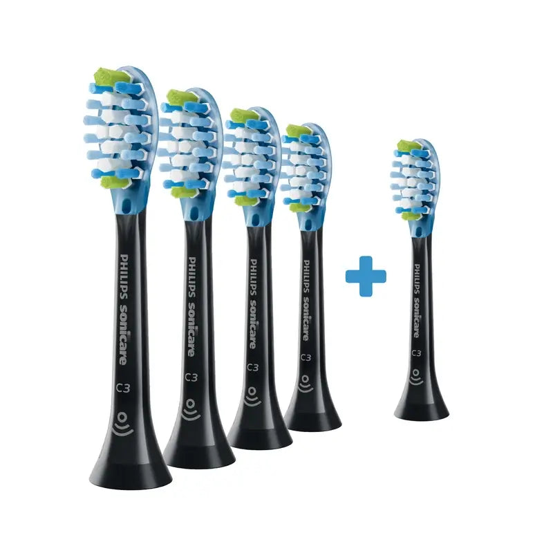 Philips Sonicare Premium Plaque Defence Recambios, 4+1 unidades