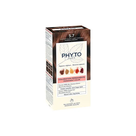 PHYTO Phytocolor 5.7 coloración permanente castaño marrón claro