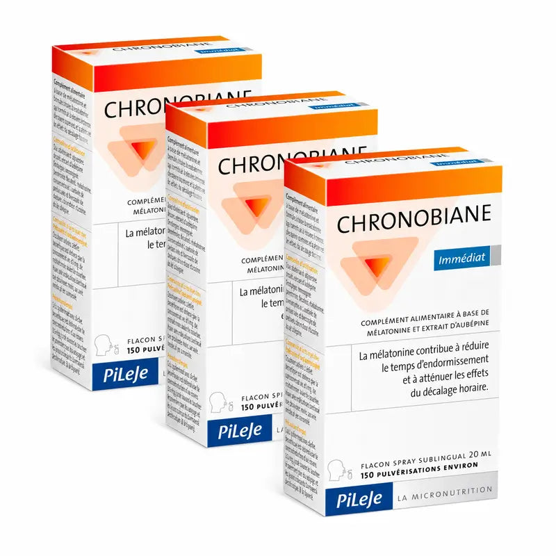 Pileje Chronobiane Instantáneo Pack 3 x 20 ml