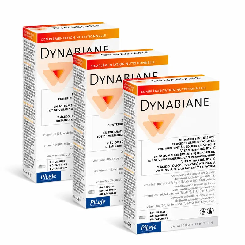 Pileje Dynabiane Pack 3 x 60 Cápsulas