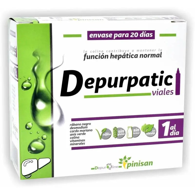 Pinisan Depurpatic , 20 viales