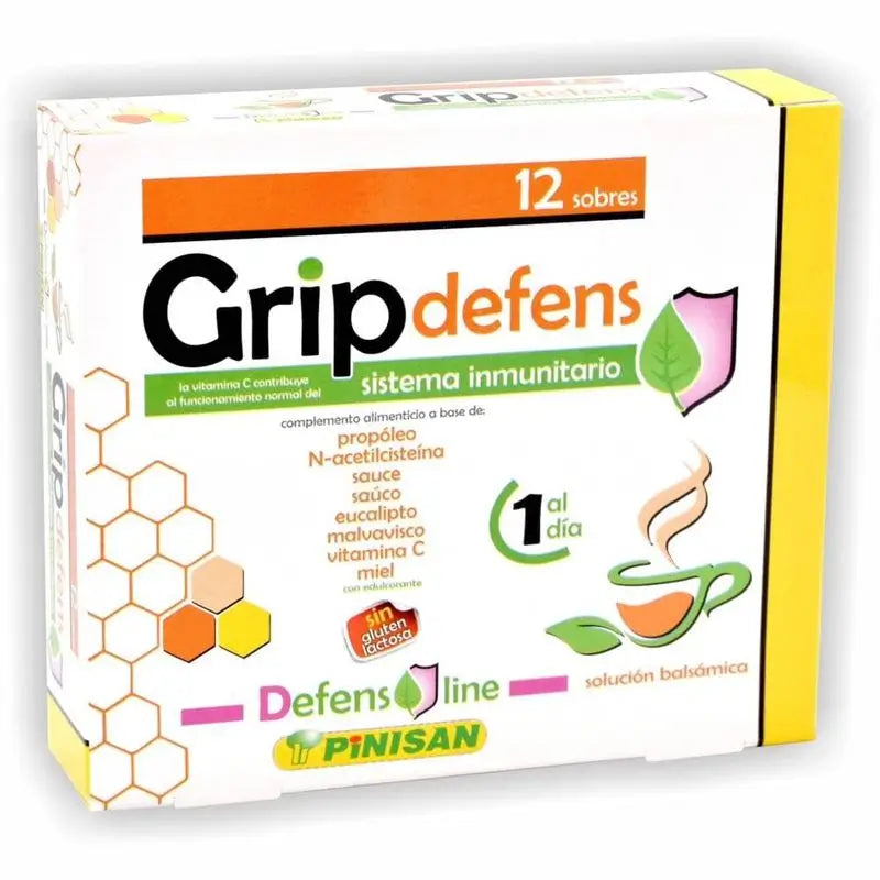 Pinisan Gripdefens , 12 sobres