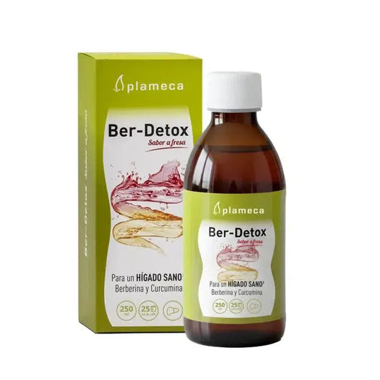 Plameca Ber-Detox Sabor Fresa, 250 Ml