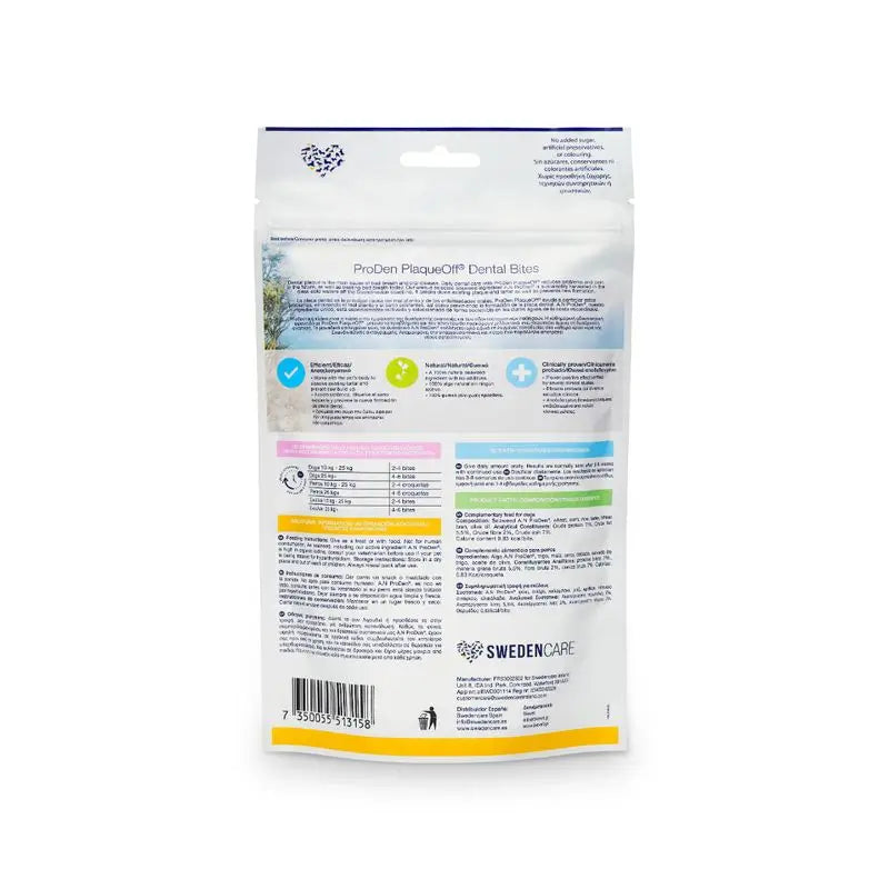 Plaqueoff Croqueta 150 gr, snack para perros