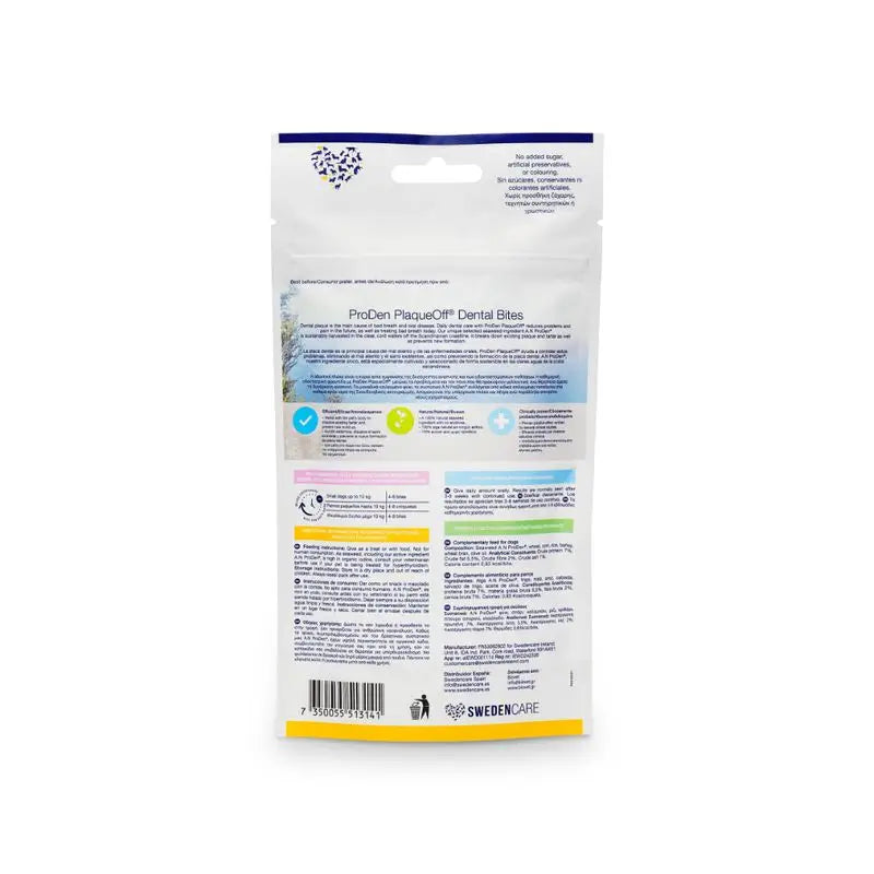 Plaqueoff Croqueta 60 gr, snack para perros