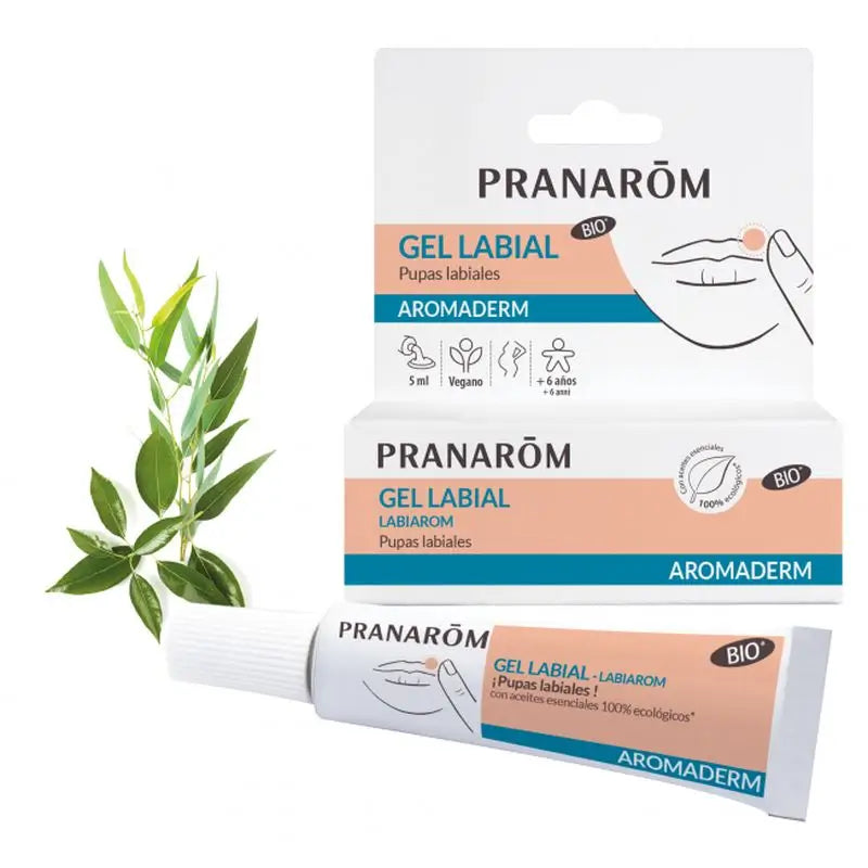 Pranarom Aromaderm Gel Labial Labiarom, 5ml