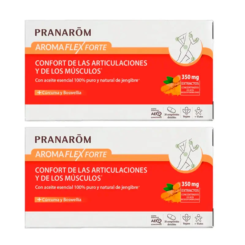 Pranarom Aromaflex Forte, 2X30 Cápsulas
