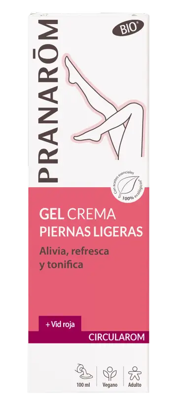 Pranarom Circularom Gel Crema Piernas Ligeras, 100ml