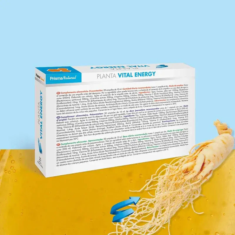 Prisma Natural Plantavital Energy 20 Ampollas x 10 ml