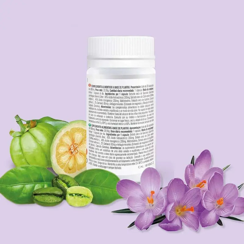 Prisma Natural Azafran+Garcinia+Cafe Verde, 30 Cápsulas