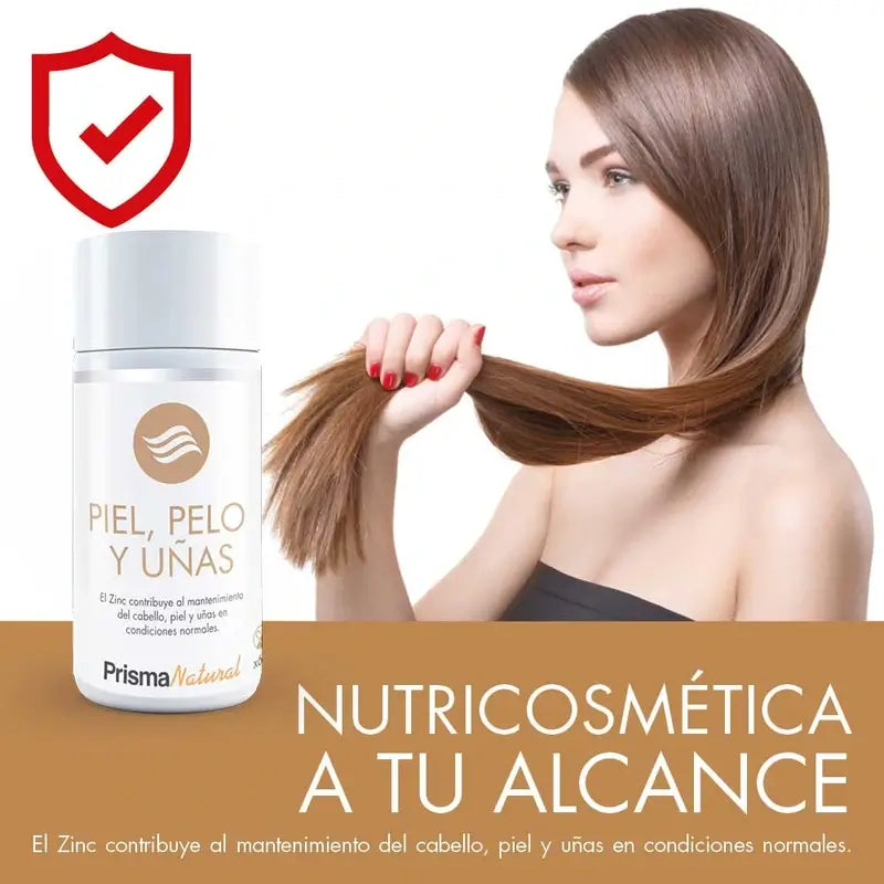 Prisma Natural Piel Pelo Y Uñas, 60 Cápsulas 563 Mg