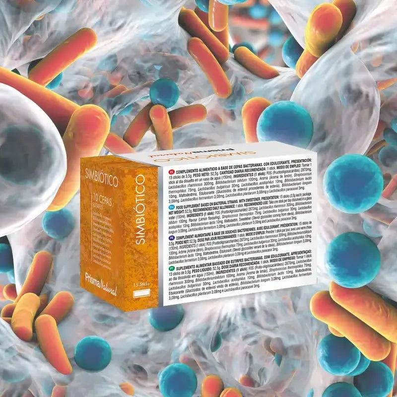 Prisma Natural Simbiotico, 15 Stick