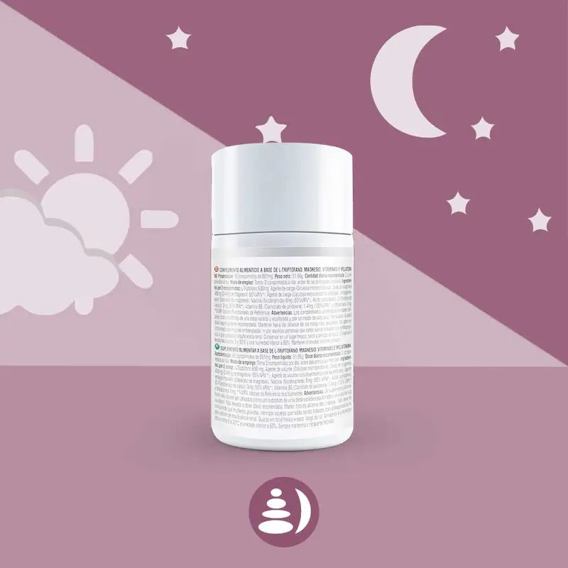 Prisma Natural Triptofano + Mg + Melatonina, 60 Comprimidos