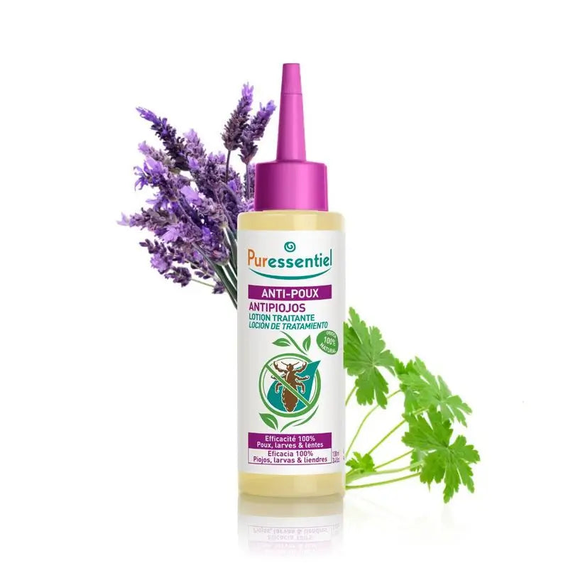 Puressentiel Loción Tratamiento Anti-Piojos Con Peine, 100 ml
