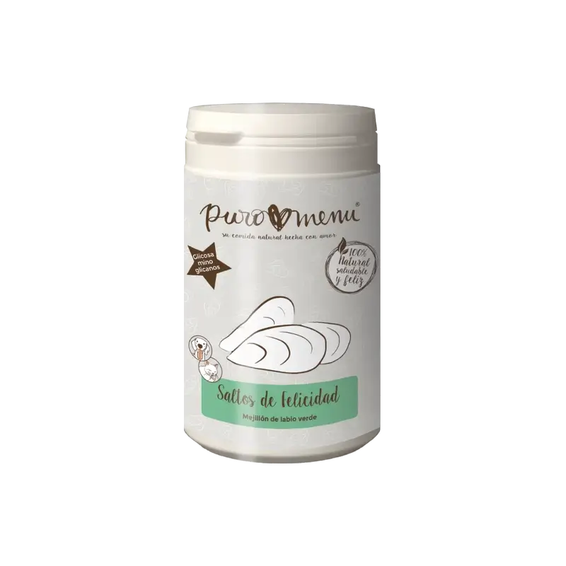 Puromenu Saltos De Felicidad (Mejillón De Labio Verde) , 150 gr