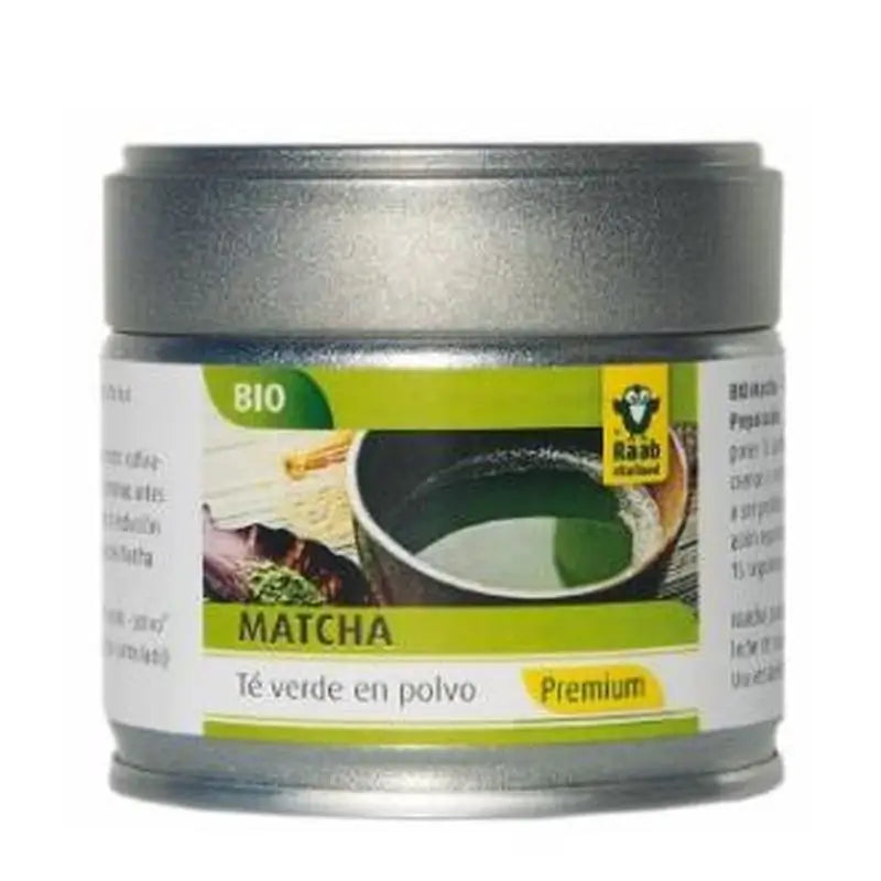 Raab Vitalfood Matcha Te Verde Premium Polvo 30Gr. Bio Sg Vegan