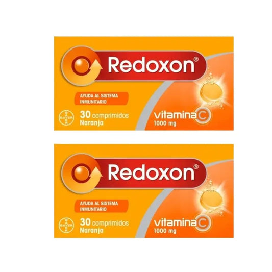 Redoxon Vitamina C Sabor Naranja, 2X30 Comprimidos Efervescente