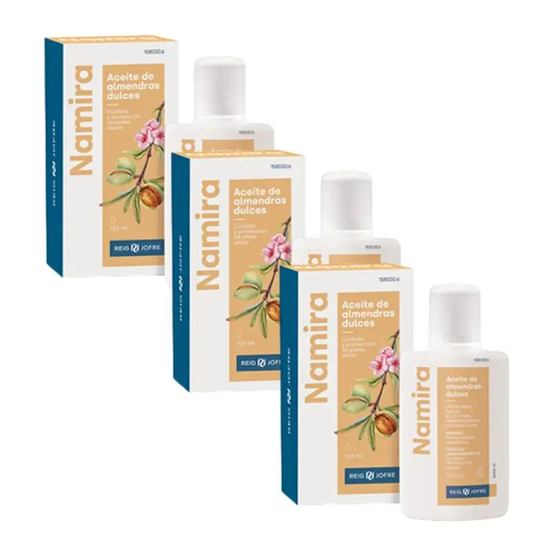 Reig Jofre Triplo Aceite de Almendras 3 x 125 ml