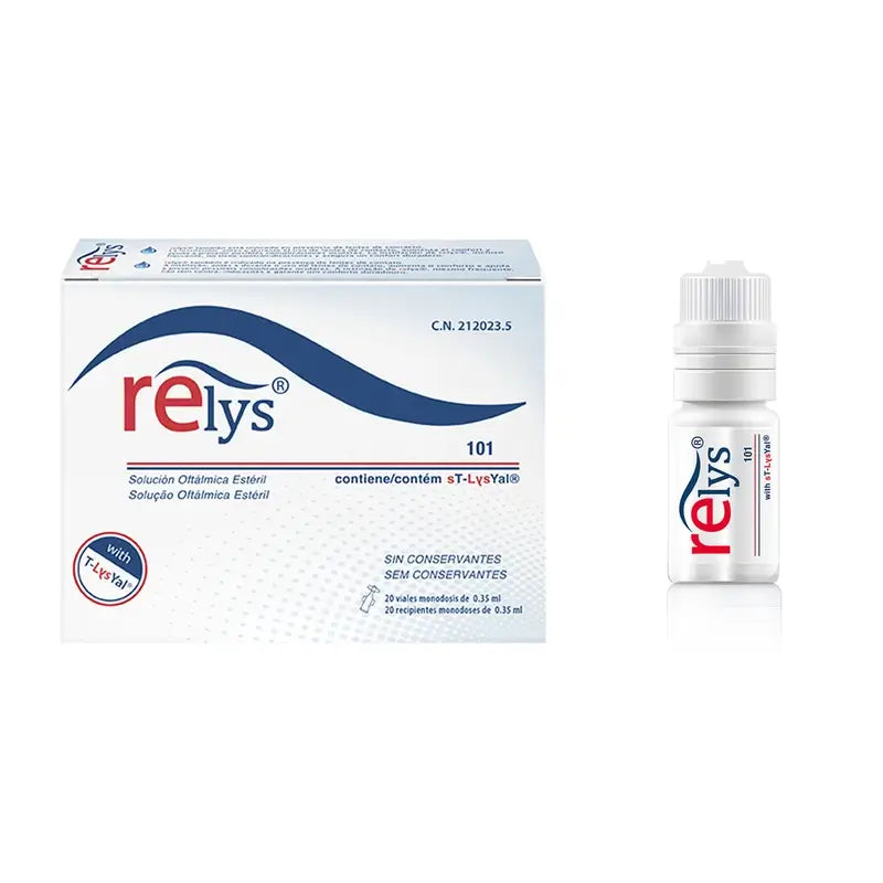 Relys Solución Oftálmica Monodosis , 20 x 0,35 ml