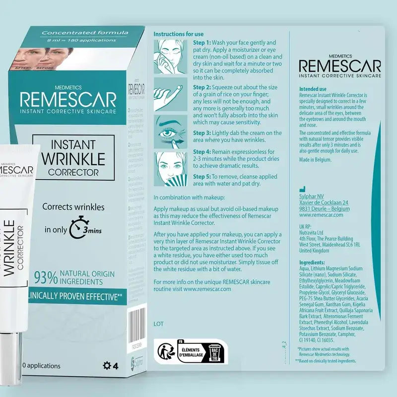 Remescar Corrector Arrugas Al Instante, 8 ml