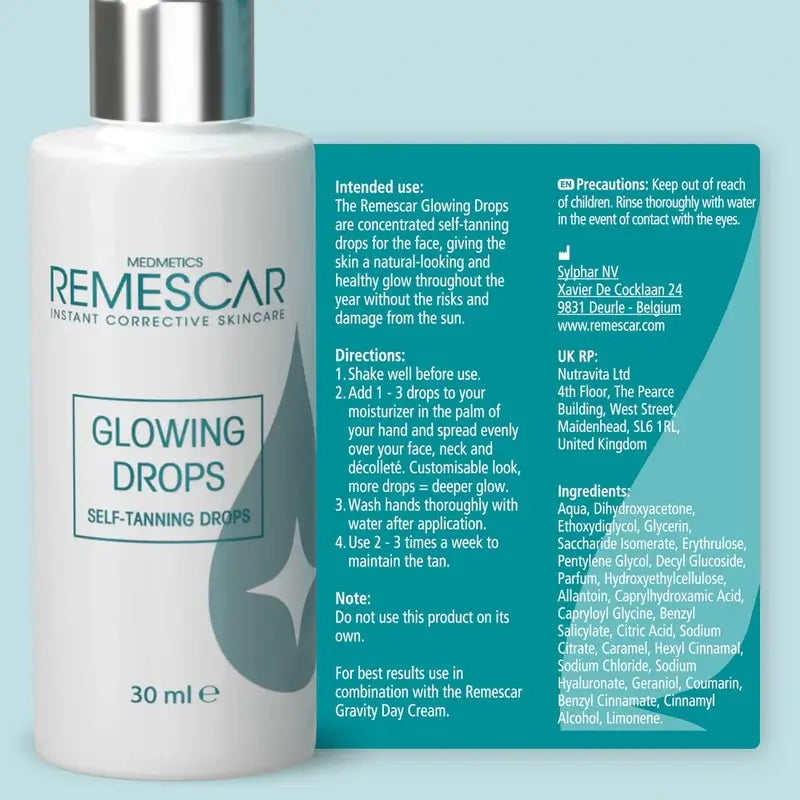 Remescar Gotas Bronceadoras, 30 ml