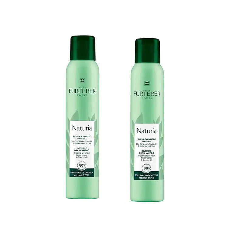 Rene Furterer Naturia Champú Seco Spray, 2X150 Ml