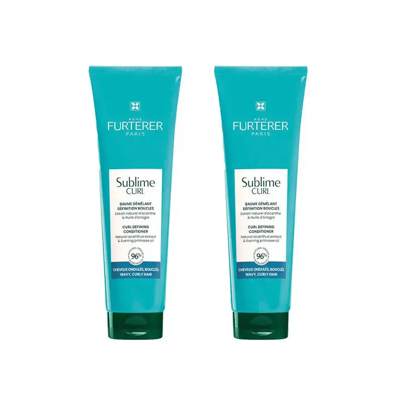 Rene Furterer Sublime Curl Bálsamo Activador De Rizos Desenredante, 2X150 Ml