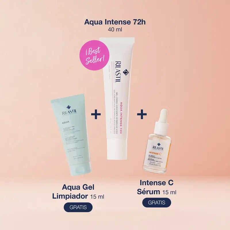 Rilastil Regalo Glow Dermatologico, 40 ml + 15 ml + 15 ml