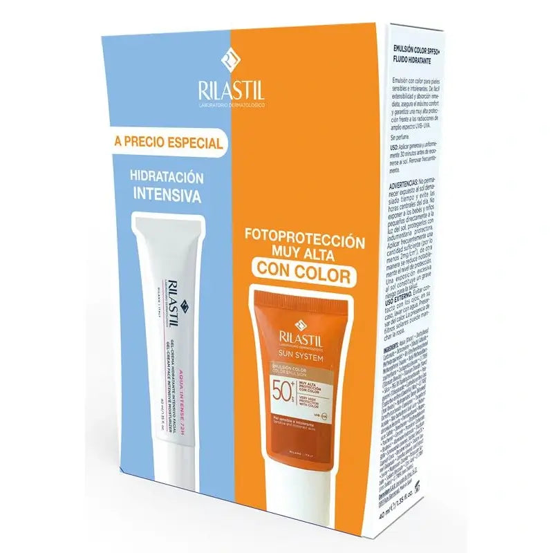 Rilastil Sun System Pack Top Verano Color , 2 x 40 ml