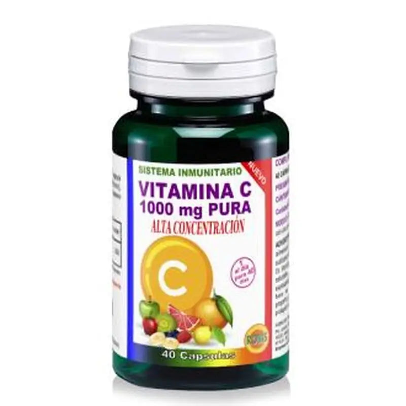 Robis Vitamina C Pura 1000Mg. 40 Cápsulas