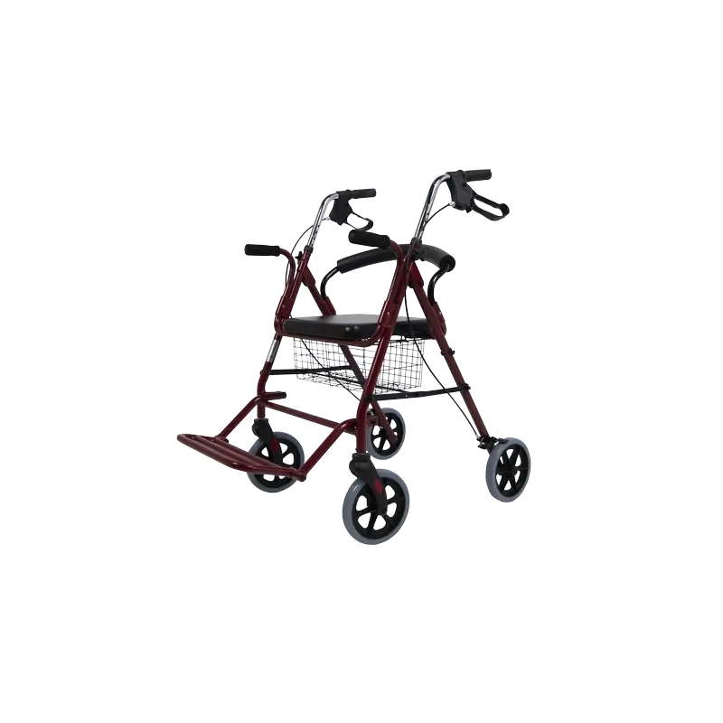 Sanitec Silla Rollator Con Frenos En Empuñadura , 1 unidad