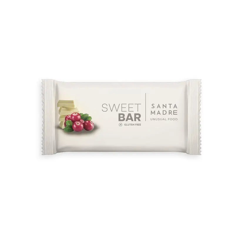 Santa Madre Barrita Sweet Bar White Choco-Blueberry, 60 gr
