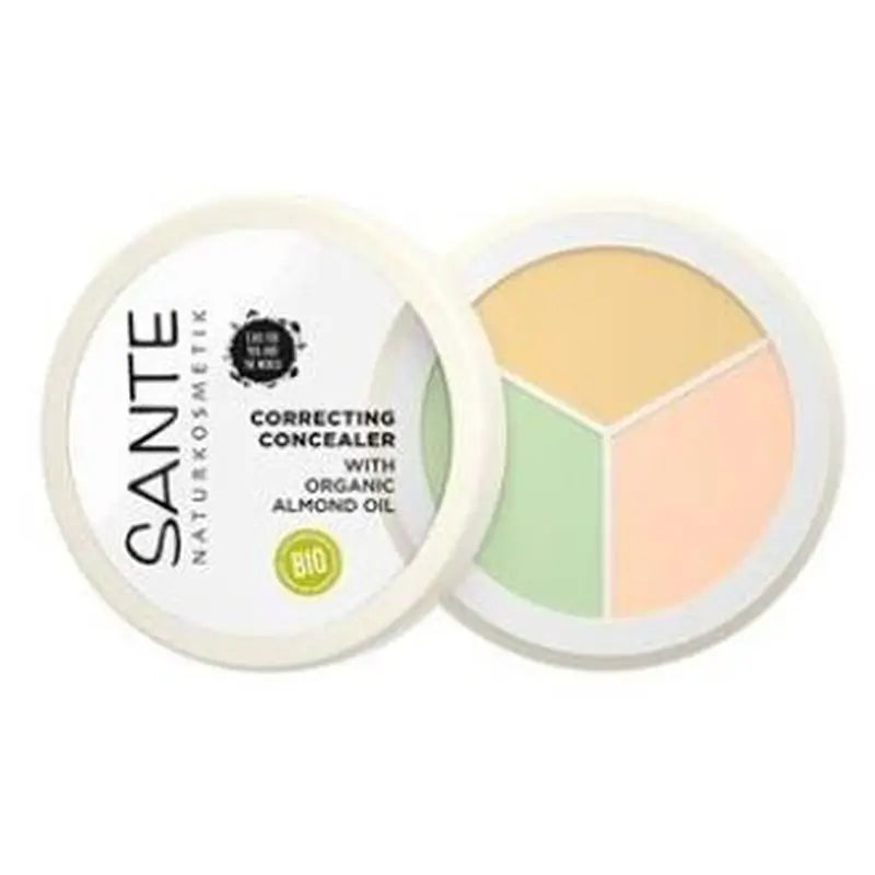 Sante Naturkosmetik Corrector Polvo-Crema 3 Tonos 6Gr.