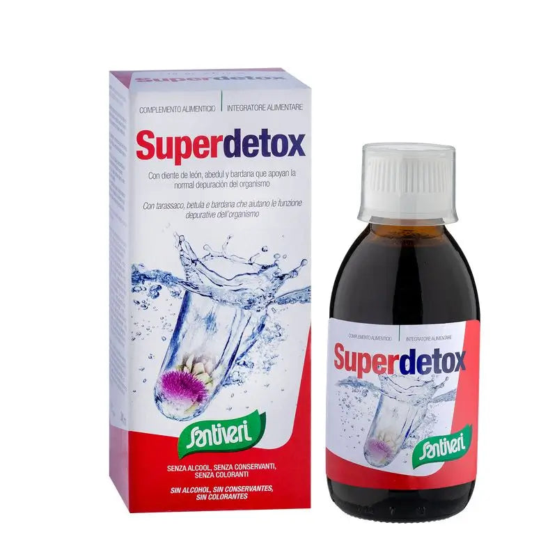 Santiveri Superdetox Jarabe 240Ml.