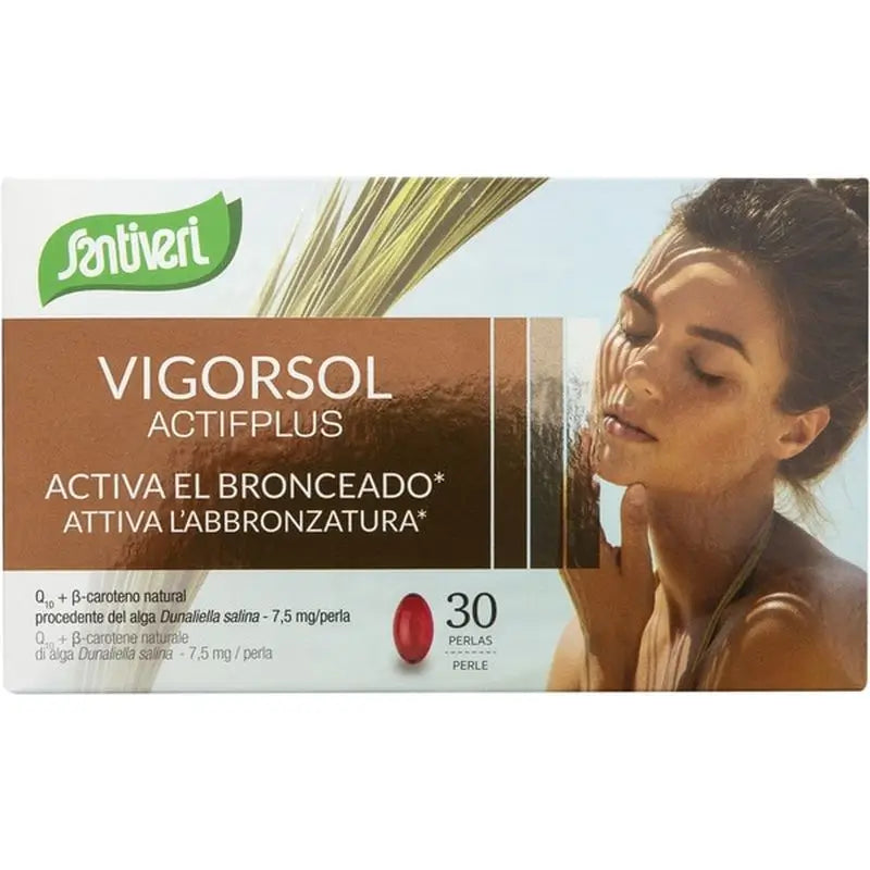 Santiveri Vigor Sol Actif Plus 30Perlas