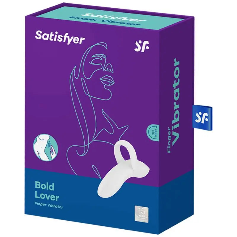 Satisfyer Vibrator Bold Lover Dedal Vibrador - Blanco