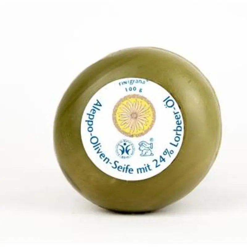 Savon Du Midi Jabon En Pastilla Alepo 24%+Laurel 100Gr. Bio