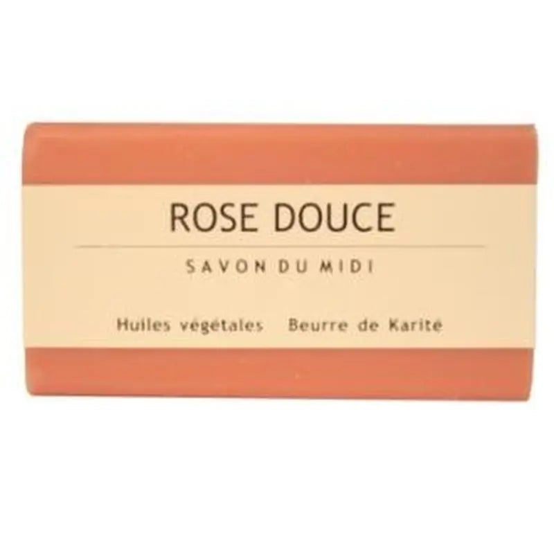 Savon Du Midi Jabon En Pastilla De Rosa Dul 100Gr. Bio