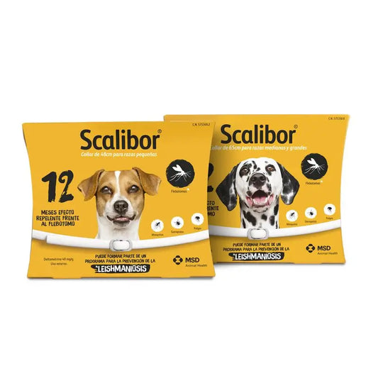 Scalibor Collar Antiparasitario Perros 48 cm + 65 cm