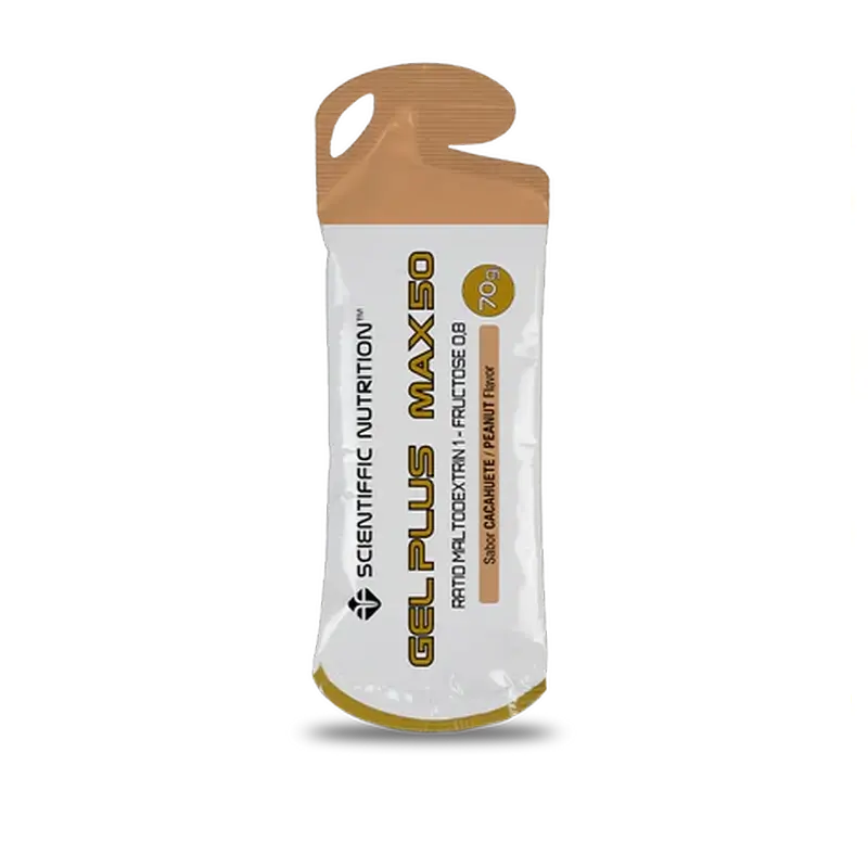 Scientiffic Nutrition Gel + Max 50 70G Cacahuete Salado