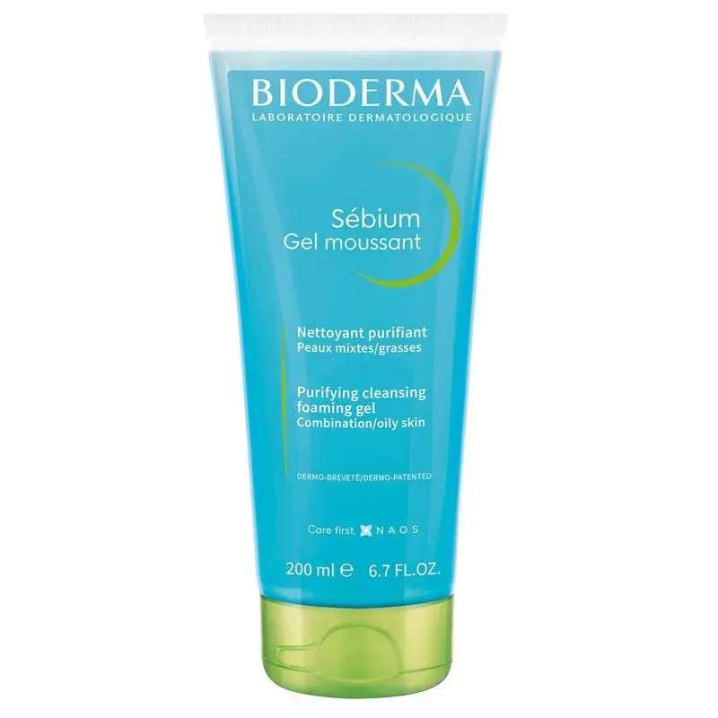 BIODERMA Sebium Gel Moussant Purificante Rubo 200 ml
